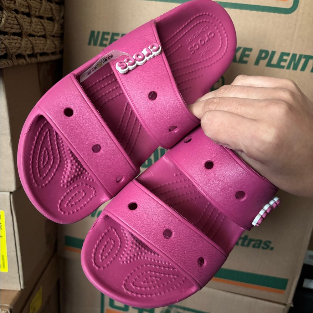 Crocs Pink Sandals